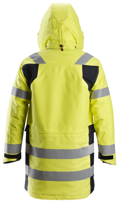 Snickers 1860 ProtecWork, Geïsoleerde Parka, High-Vis Klasse 3