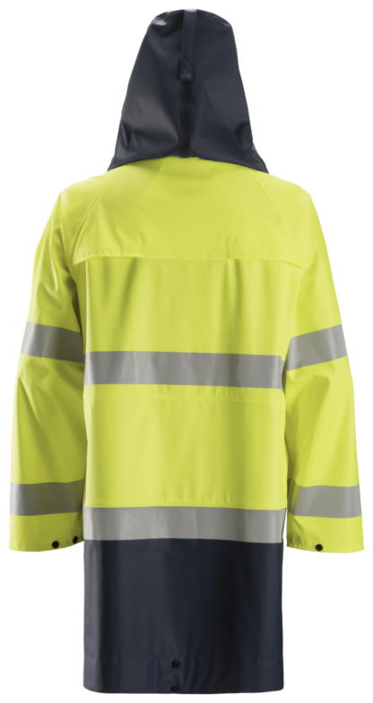 Snickers 8261 ProtecWork, Regenjack PU, High-Vis Klasse 3