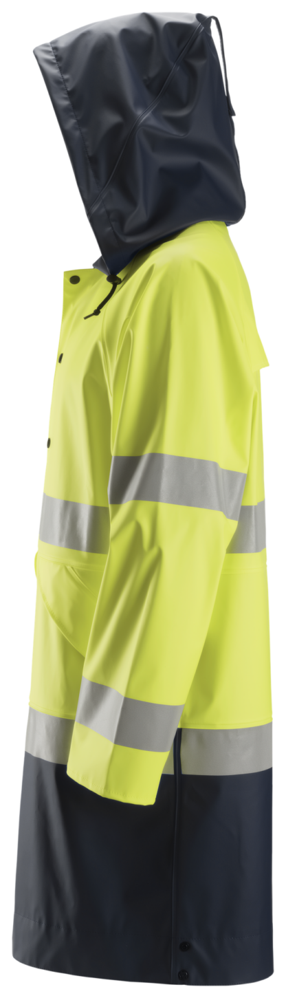 Snickers 8261 ProtecWork, Regenjack PU, High-Vis Klasse 3