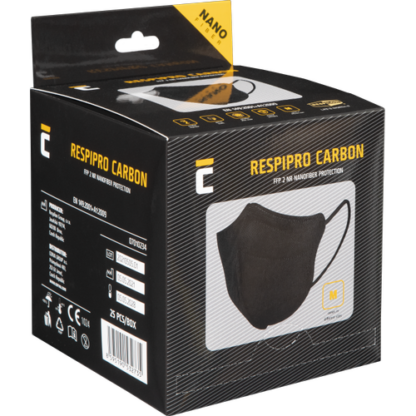 Cerva RespiPro Carbon FFP2 25st respirator 07010234