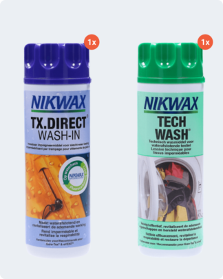 Nikwax Tech Wash en TX.Direct waterdichte set