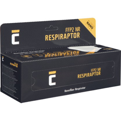 Cerva RespiRaptor FFP2 25st respirator 07010228