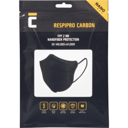 Cerva RespiPro Carbon FFP2 25st respirator 07010234