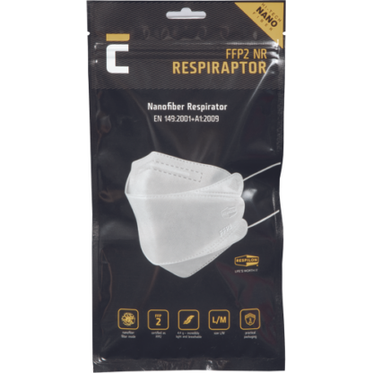 Cerva RespiRaptor FFP2 25st respirator 07010228